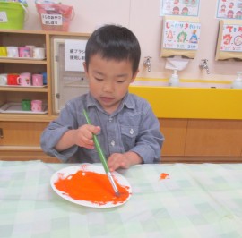 今日のぶどう組の様子🍇