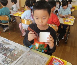 今日のぶどう組の様子🍇