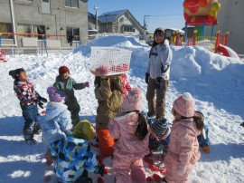 雪中運動会
