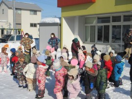 雪中運動会