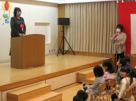 令和7年度 入園式