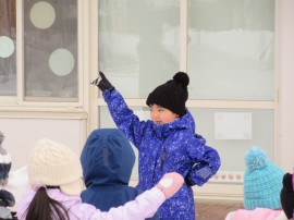 雪中運動会【ゆり組・ひまわり組】