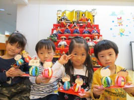 3月のお誕生会 おひな祭り会